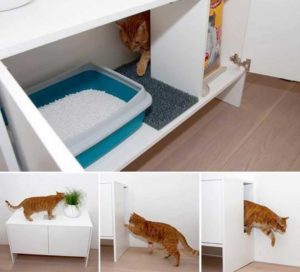 Baño Arenero Para Gato De 49 Cm Gatos - Imagen 2