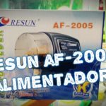 Comedero Automatico Resun AF2005D Digital Lcd De Peces Para Acuario Pez