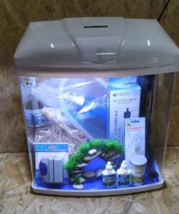 Acuario Curvo De Lujo 30 Litros Lujo Peces SOBO T38F - Imagen 2