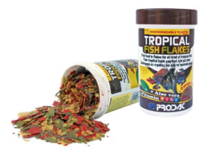 ESCAMAS TROPICAL FISH POTE SELLADO MARCA PRODAC 200 GR IMPORTADO - Imagen 3