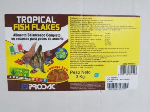 ESCAMAS TROPICAL FISH POTE SELLADO MARCA PRODAC 200 GR IMPORTADO - Imagen 4