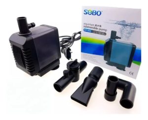 Bomba Para Estanque Sobo 1200 Litro Hora P. Acuario Peces Mod WP3500 - Imagen 2