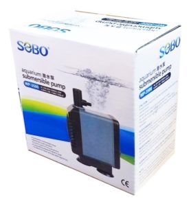 Bomba Para Estanque Sobo 1200 Litro Hora P. Acuario Peces Mod WP3500