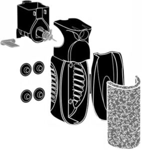 Filtro Para Acuario HYDOR I30 MOD.PICO 350 Litros/hora Peces- INTERNO TIPO BOTELLA - Imagen 3