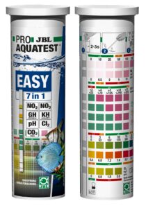 TEST DE TIRAS JBL PROAQUATEST EASY 7 EN 1 NO2 NO3 GH KH PH CI2 CO2 - Imagen 3