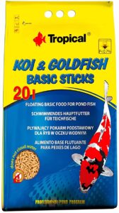 TROPICAL GOLDFISH & KOY BASIC STICK 1600GR SELLADO
