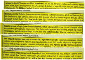 TROPICAL ASTACOLOR  500 ML O 100 GR ALIMENTO PARA MEORA DEL COLOR PECES - Imagen 4