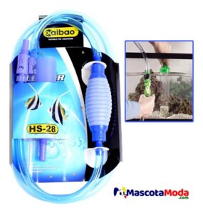 Sifoneador De Fondo Tamaño Grande Mod. HS-28 Con Llave Peces PREMIUM - Imagen 5