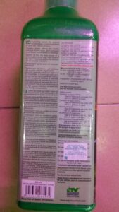 Acondicionador Tension Gone Para Peces Pez Acuario Aloe 180 ML - Imagen 2