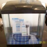 Acuario Vidrio Curvo De Lujo 40 Litros Lujo Pez Wanlog R380