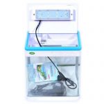 Acuario Vidrio Curvo De Lujo 15 Litros Lujo Pez Minjiang MJ-M260 - Imagen 2