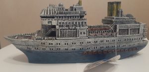 Adorno Penn Plax  Tipo Barco Fantasma 25x10 Cm Acuario Pez Peces - Imagen 2