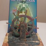 Adorno Calavera con timon 13x10