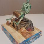 Adorno Calavera con Tesoro 10x10