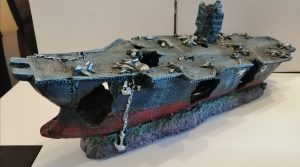 Adorno Tipo Barco de Guerra Grande XL De 40 Cm de calidad - Imagen 2