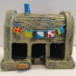 Adorno Tipo Casa Don Cangrejo Chica  10 CM