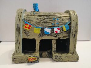 Adorno Tipo Casa Don Cangrejo Chica  10 CM