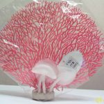 ADORNO TIPO CORAL ROJO MEDIANO 18X18