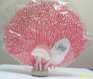 ADORNO TIPO CORAL ROJO MEDIANO 18X18