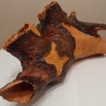 ADORNO TIPO TRONCO GRANDE DE 2 HUECOS 32X15