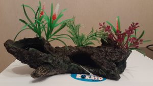 ADORNO PARA ACUARIO TIPO TRONCO MEDIANO 20 X 6