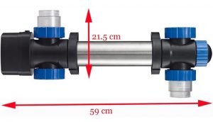 Filtro Uv-c 36 Watts Jecond Filtro Uvc De Acero Poza 36m3 - Imagen 2