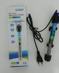 Termostato Regulable Sobo 50 WATTS HS-50 Para Acuario Peces - Imagen 2