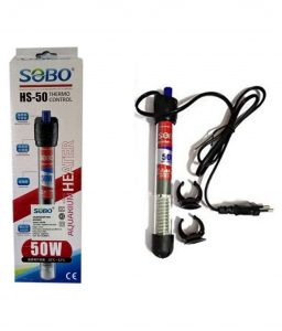Termostato Regulable Sobo 50 WATTS HS-50 Para Acuario Peces - Imagen 3