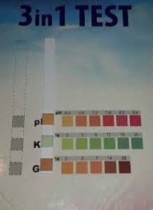 TEST DE TIRAS - MULTI TEST 3 en 1 (pH/KH/GH) de DAJANA - Imagen 2