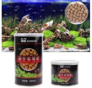 CAMARON LIOFILIZADO EN COPOS LATA DE 100 GR O 500 ML MARCA SUN SUN - Imagen 2