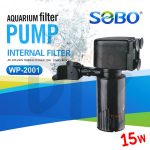 Filtro Para Acuario SOBO WP-2001 de 880 Litros/hora Peces- INTERNO TIPO BOTELLA