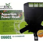 POWER HEAD DE 800 LT/HR MOD. U6601 VENUS AQUA CON TUBERIA DE EXTENSION