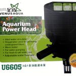 POWER HEAD DE 3000 LT/HR MOD. U6605 VENUS AQUA CON TUBERIA DE EXTENSION