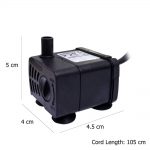 Bomba Para Estanque Sobo 300 Litro Hora P. Acuario Peces Mod WP3200 - Imagen 5