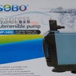 Bomba Para Estanque Sobo 1200 Litro Hora P. Acuario Peces Mod WP3400