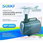 Bomba D Agua Sobo WP-8000 DE 6000 Litro Hora P. Acuario Peces