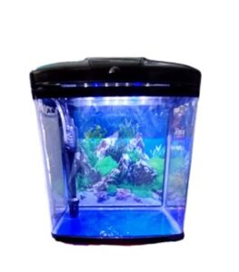 Acuario Vidrio Curvo De Lujo 20 Litros Lujo Pez SOBO T28F - COMPLETO - Imagen 13