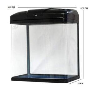 Acuario Vidrio Curvo De Lujo 20 Litros Lujo Pez SOBO T28F - COMPLETO - Imagen 8