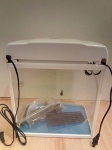 Acuario Vidrio Curvo De Lujo 20 Litros Lujo Pez SOBO T28F - COMPLETO - Imagen 4