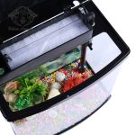 Acuario Vidrio Curvo De Lujo 20 Litros Lujo Pez SOBO T28F - COMPLETO - Imagen 3