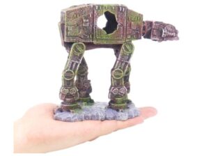 Adorno Tipo Robot  De Star Wars 15x20cm para pecera acuario de calidad - Imagen 5