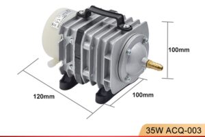 Compresora De Aire Modelo AC003 Marca: Resun, Acuarios - Imagen 2