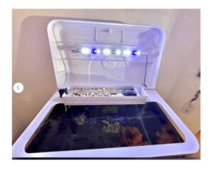 Acuario Curvo De 90 Litros Importado Sobo T590f Peces - Imagen 6