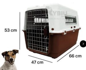 Caja O Transportadora De Perro Raza Mediana L70