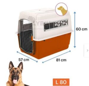 Caja O Transportadora De Perro Raza Mediana L80