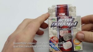 MATERIAL FILTRANTE Azoo 4 In 1 Active Filter Caja de 0.5 LT - Imagen 5
