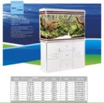Acuario vidrio curvo sobo T-100F de 190 litros y 100 cm con mueble - Imagen 2