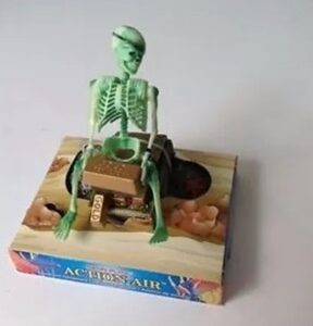 Adorno Calavera con Tesoro 10x10 - Imagen 3