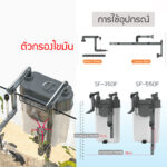 FILTRO TIPO CANISTER SOBO SF-550F DE 500 LITROS X HORA - Imagen 2