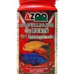 Alimento 9 En 1 Escamas Spirulina Azoo 45gr Pote Sellado Acuario